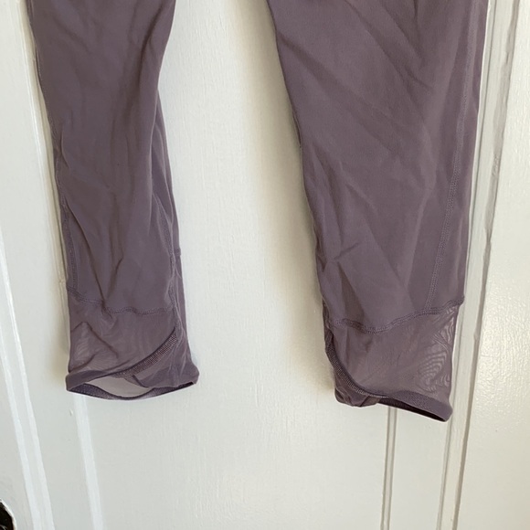 Athleta Girl Mind Over Matter Capri Lavender Mesh - Picture 7 of 10